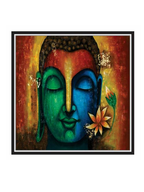 lord buddha wall decal art prints on mdf - 18521122 - Very Small Image - 1
