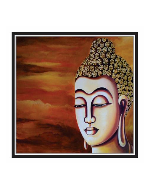 lord buddha wall decal art prints on mdf - 18521126 - Very Small Image - 1