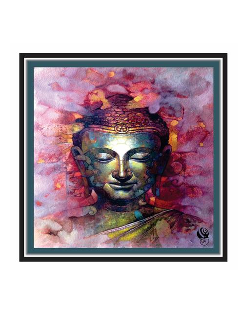 lord buddha wall decal art prints on mdf - 18521135 - Very Small Image - 1