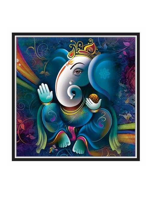 lord ganesh wall decal art prints on mdf - 18521156 - Very Small Image - 1
