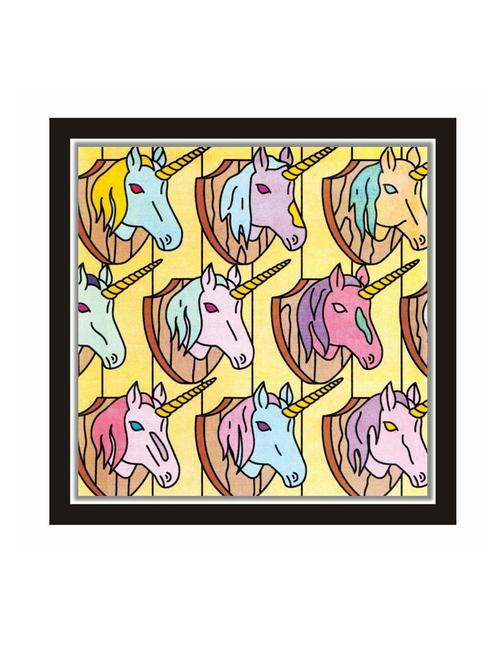 wall decal art prints on mdf board for decor (12x12 inches) unframed & without glass - 18521422 - Very Small Image - 1