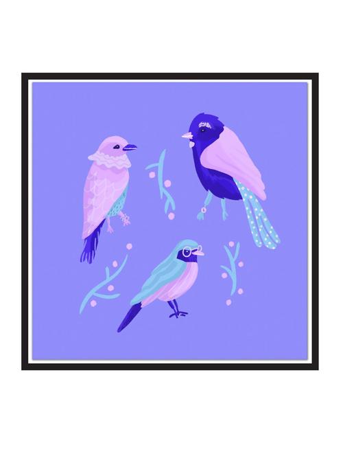 wall decal art prints on mdf board for decor (12x12 inches) unframed & without glass - 18521514 - Very Small Image - 1