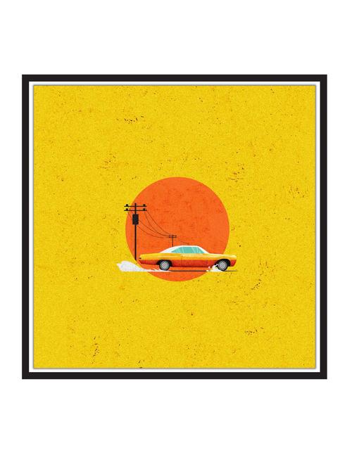 wall decal art prints on mdf board for decor (12x12 inches) unframed & without glass - 18521613 - Very Small Image - 1