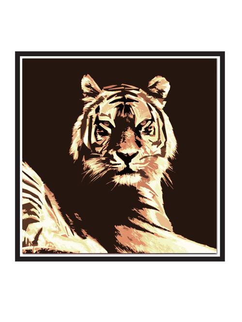 wall decal art prints on mdf board for decor (12x12 inches) unframed & without glass - 18522220 - Very Small Image - 1
