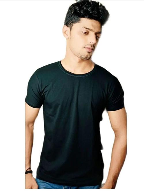 cotton solid t-shirt - 18522361 - Very Small Image - 1