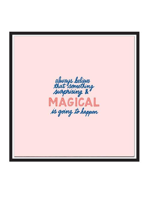 always-believe paper poster / sticker paper print (12 inch x 12 inch, rolled) - 18522657 - Very Small Image - 1