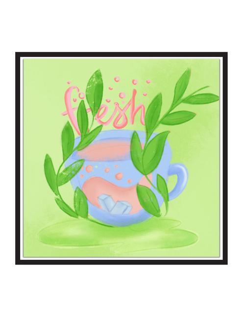 be-fresh paper poster / sticker paper print (12 inch x 12 inch, rolled) - 18522678 - Very Small Image - 1