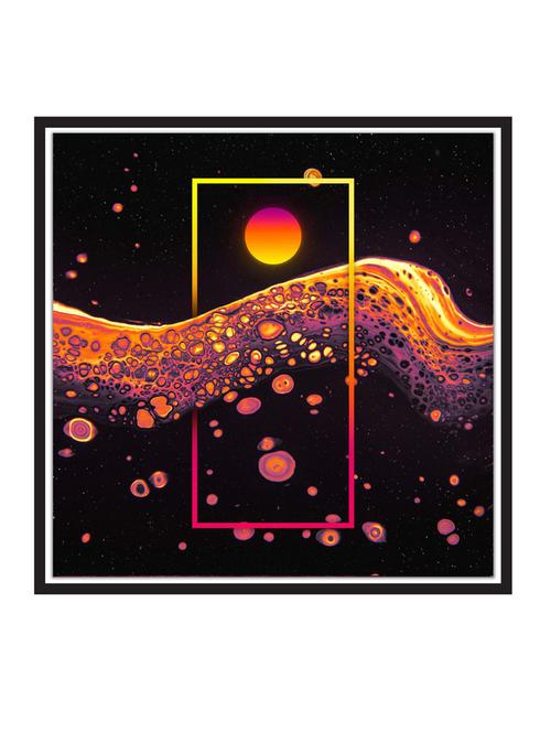 abstract-sunset paper poster / sticker paper print (12 inch x 12 inch, rolled) - 18522785 - Very Small Image - 1