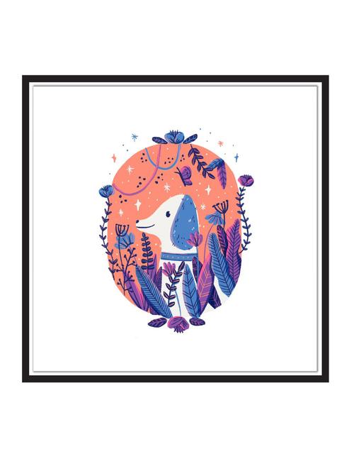dog paper poster / sticker paper print (12 inch x 12 inch, rolled) - 18522803 - Very Small Image - 1