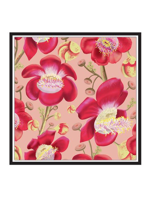 cannonball-tree-pattern paper poster / sticker paper print (12 inch x 12 inch, rolled) - 18522827 - Very Small Image - 1