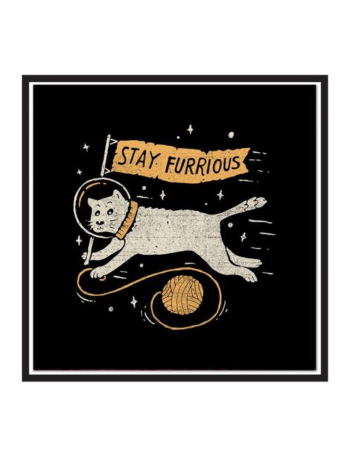 furrious paper poster / sticker paper print (12 inch x 12 inch, rolled) - 18522840 - Very Small Image - 1