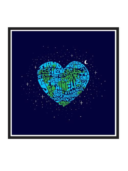 i-love-around-the-world paper poster / sticker paper print (12 inch x 12 inch, rolled) - 18522866 - Very Small Image - 1