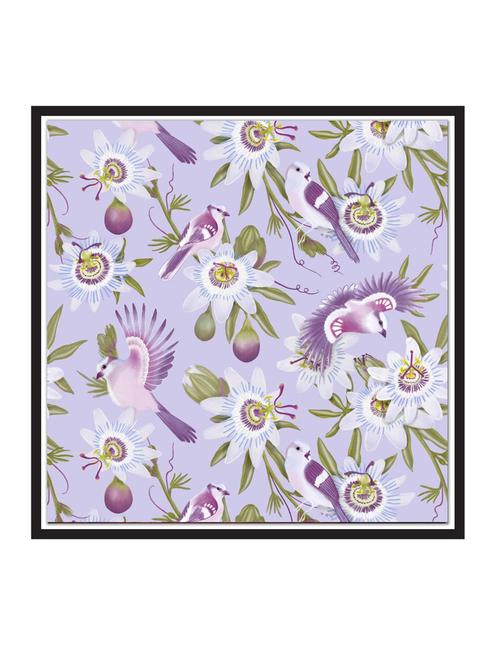 passion-flowers paper poster / sticker paper print (12 inch x 12 inch, rolled) - 18522900 - Very Small Image - 1