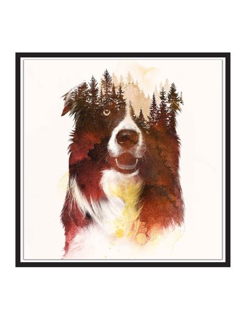 on-night-in-the-forest paper poster / sticker paper print (12 inch x 12 inch, rolled) - 18522970 - Very Small Image - 1