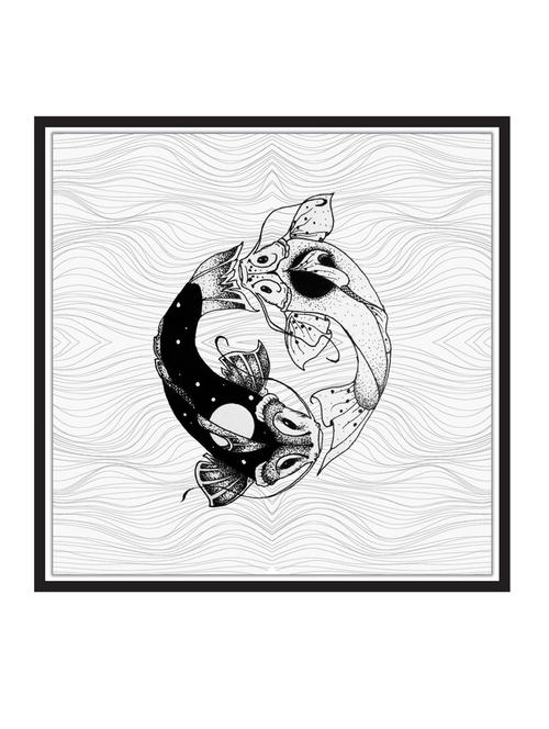 koi-universe paper poster / sticker paper print (12 inch x 12 inch, rolled) - 18522974 - Very Small Image - 1