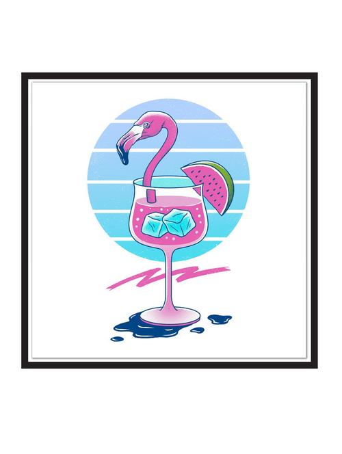 tropical-chill-wave paper poster / sticker paper print (12 inch x 12 inch, rolled) - 18523000 - Very Small Image - 1