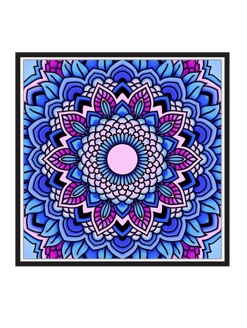 flowering-heaven paper poster / sticker paper print (12 inch x 12 inch, rolled) - 18523035 - Very Small Image - 1