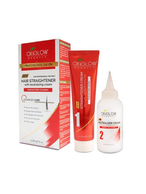 oxyglow hair straightener with neutralisingcream (200 ml) - 18523705 - Very Small Image - 1