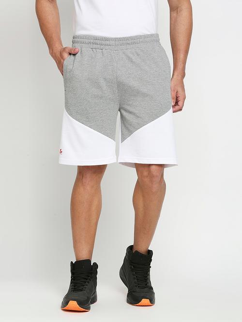 draw-string waist color blocked short - 18524266 - Very Small Image - 1