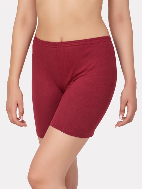 high rise solid boy shorts panty - 18526241 - Very Small Image - 1