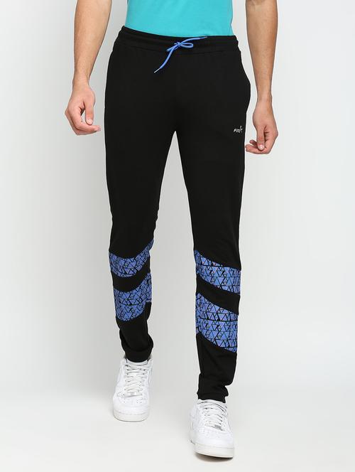 draw string waist printed joggers - 18528186 - Very Small Image - 1