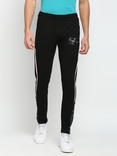draw string waist printed joggers - 18528195 - Very Small Image - 1