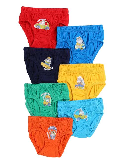 pack of 7 printed briefs - 18528210 - Very Small Image - 1