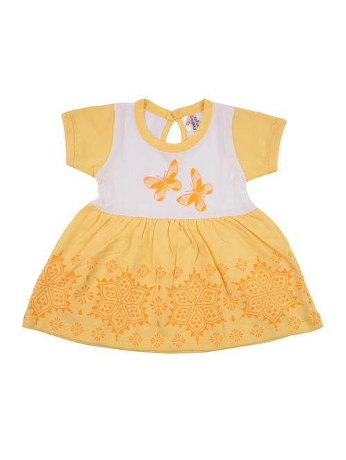 girls printed frock - 18528355 - Very Small Image - 1
