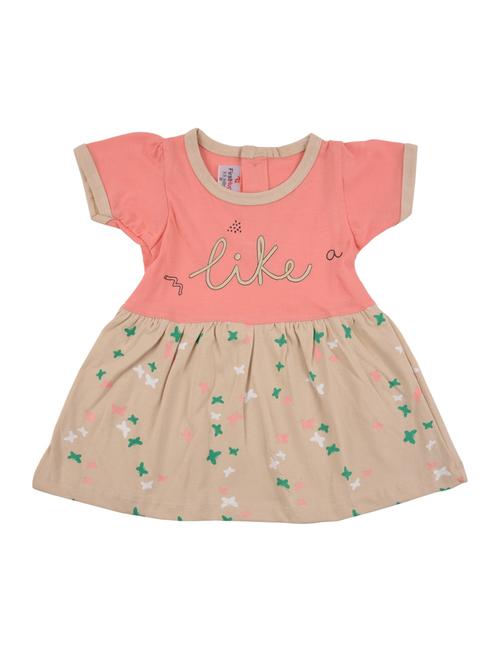 girls printed frock - 18528363 - Very Small Image - 1
