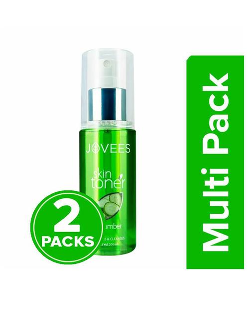 jovees herbal cucumber skin toner 200ml (pack of 2) - 18528877 - Very Small Image - 1