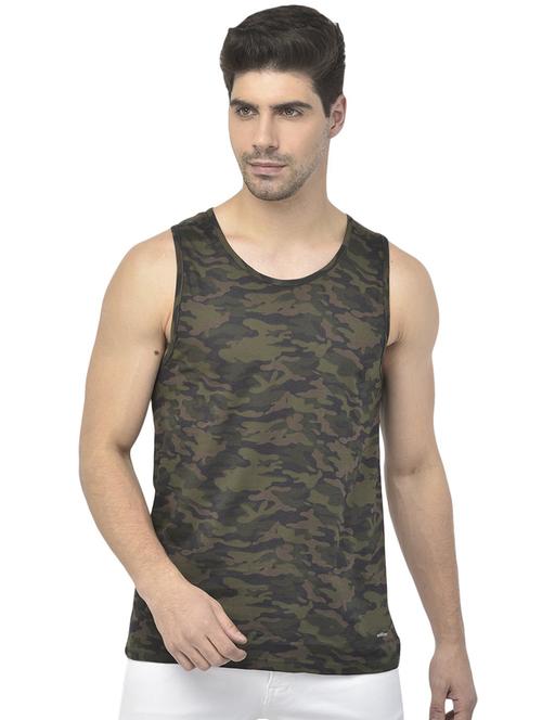 olive green camouflage vest - 18529230 - Very Small Image - 1
