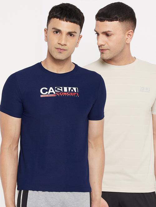 pack of 2 round neck t-shirt - 18531342 - Very Small Image - 1