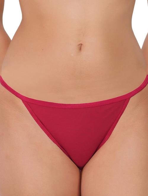 low rise solid bikini panty - 18532834 - Very Small Image - 1