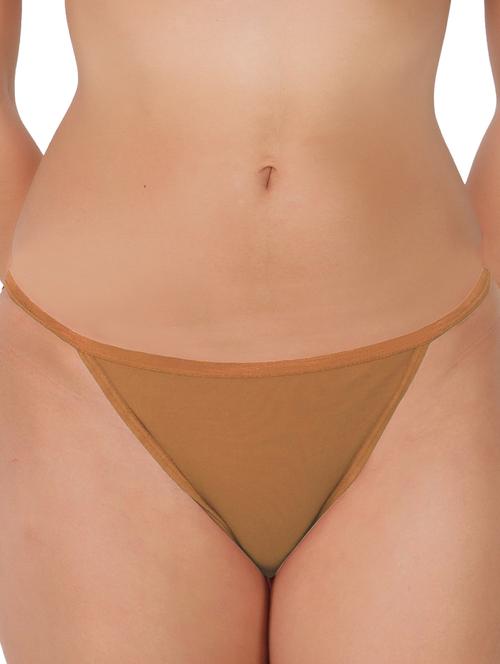 low rise solid bikini panty - 18532835 - Very Small Image - 1