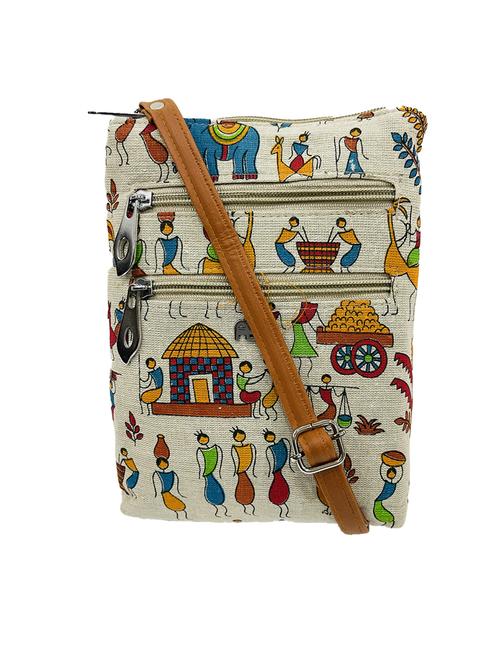 printed regular sling bag - 18533272 - Very Small Image - 1