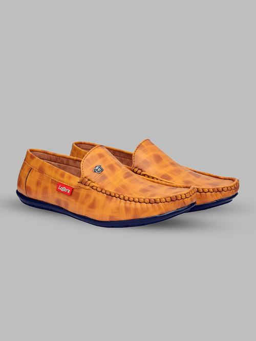 mens tan slip on loafer - 18533910 - Very Small Image - 1