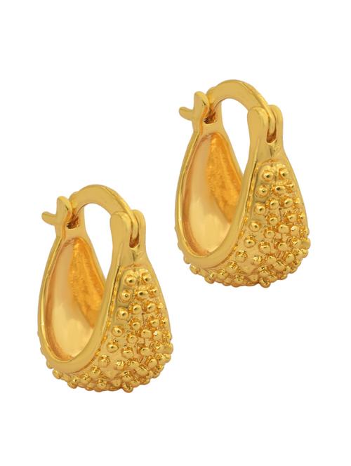gold plated bali earring - 18534560 - Very Small Image - 1