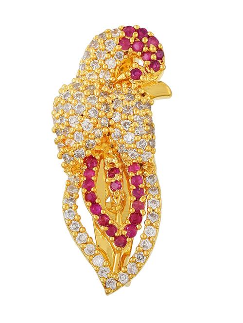 multi colored brass brooch - 18534639 - Very Small Image - 1