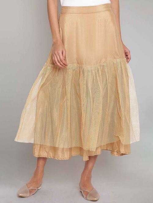 gold polyester skirts - 18535372 - Very Small Image - 1