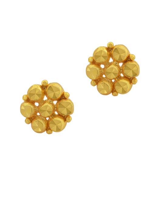 gold stud earring - 18535515 - Very Small Image - 1