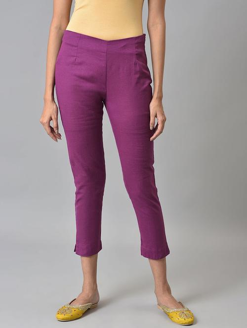 solid slim pant - 18535578 - Very Small Image - 1