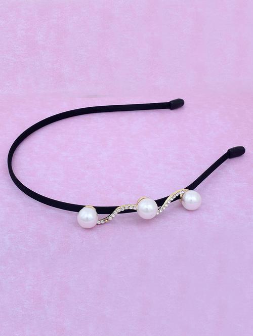 black hair band - 18535628 - Very Small Image - 1