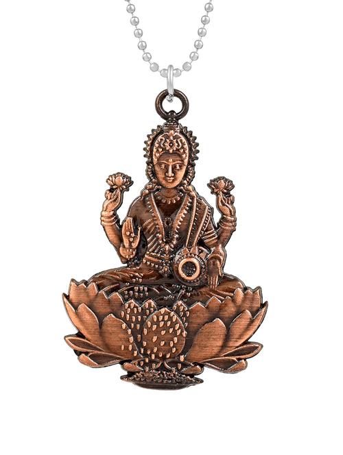 reversible vaibhav lakshmi chain pendant - 18536364 - Very Small Image - 1