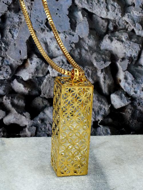 gold brass pendant - 18536570 - Very Small Image - 1