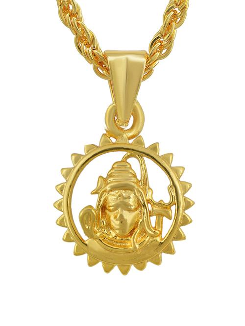 gold plated pendant - 18536631 - Very Small Image - 1