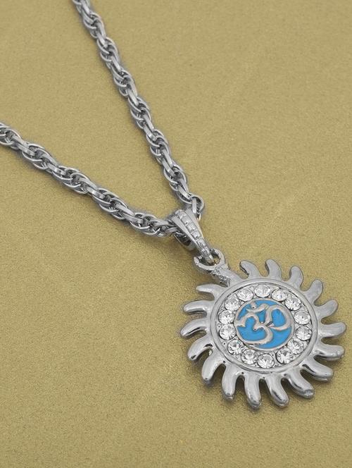 silver plated pendant - 18536661 - Very Small Image - 1
