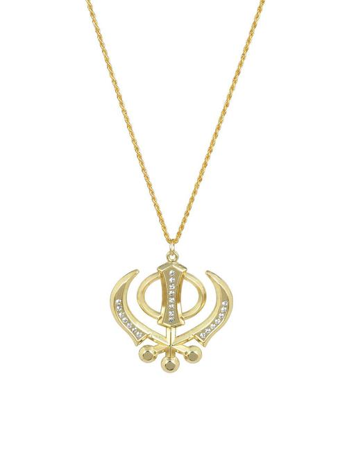 gold plated pendant - 18536700 - Very Small Image - 1