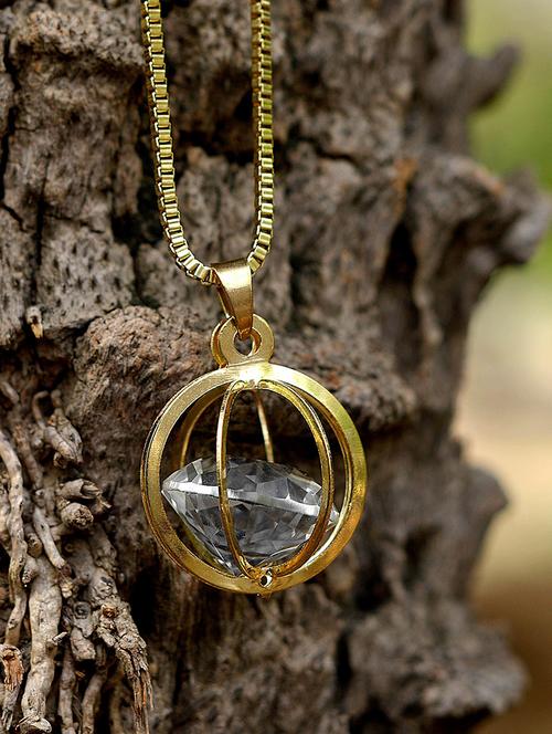 gold brass pendant - 18536716 - Very Small Image - 1