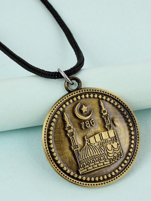 gold metal pendant - 18536796 - Very Small Image - 1