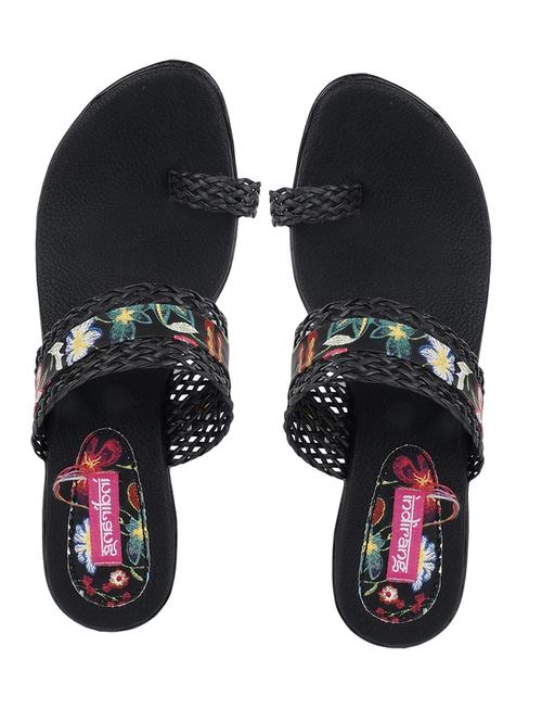 women floral one toe sandal - 18537317 - Very Small Image - 1
